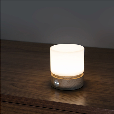 Lámpara de mesa LED sin paso HBK Luz cilíndrica USB Luz nocturna para la ocasión del año