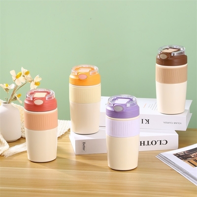 Regalos de la Iglesia y religiosos 316 de acero inoxidable Flip Top Thermos Taza para beber café