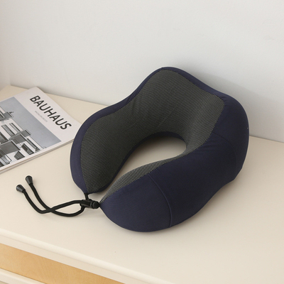 Memoria de rebote lento Algodón U almohada para el apoyo del cuello Técnicas de impresión de pantalla de seda