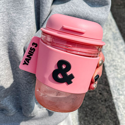 Alta apariencia y portátil brisa de verano copa de café de paja para los requisitos del cliente