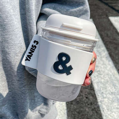 Alta apariencia y portátil brisa de verano copa de café de paja para los requisitos del cliente