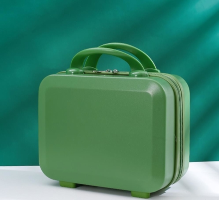 Impresión de pantalla de seda 14 pulgadas caja de almacenamiento de viajes ABS mini caja de equipaje para regalo de vacaciones