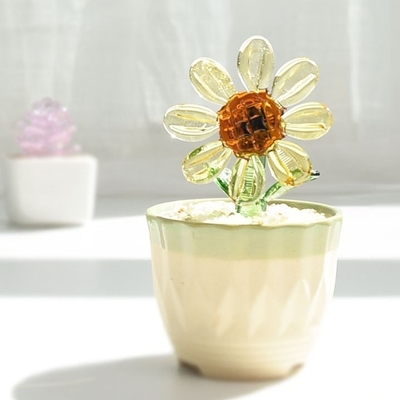 Promoción Decorar regalos Ornamentos de vidrio para cactus y plantas en macetas
