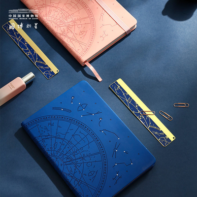 Productos de oficina Premio creativo y portátil para Starry Sky Notebook Ruler Set