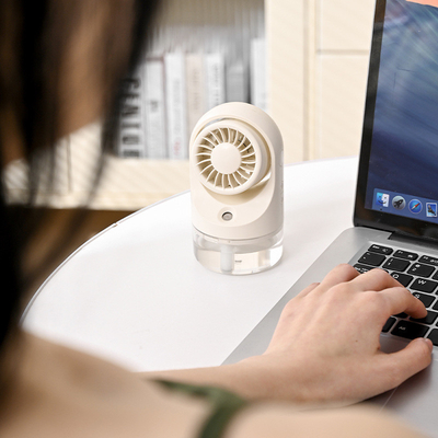 Humidificación de aire frío plegable con aerosoles