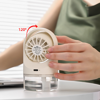 Humidificación de aire frío plegable con aerosoles