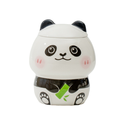 Usado Escenarios Oferta de negocios Cariñoso dibujo animado Panda Copa de cerámica para empresas de tazas