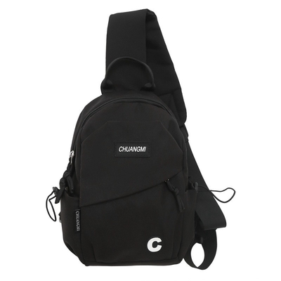 2 Impresión a color Bolso de pecho de moda de peso ligero Bolso de hombro deportivo para empleados regalo
