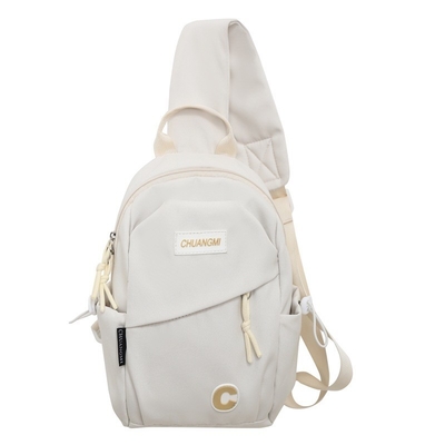 2 Impresión a color Bolso de pecho de moda de peso ligero Bolso de hombro deportivo para empleados regalo