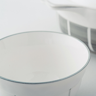 PHMI Perfecto 4,5 pulgadas Cerámica Sopa Bowl Set 1 Impresión a color para gráficos Regalo anual