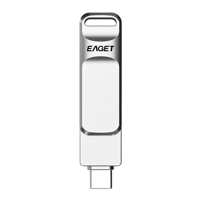 Tipo C USB3.0 de doble interfaz USB Drive Diseño giratorio para montaje de automóviles multipropósito