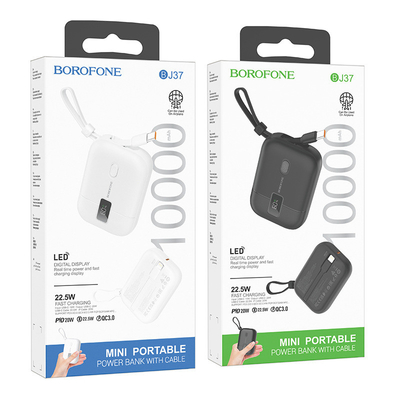 Banco de energía de 10000 mAh Compatible con el cable y el suministro de energía móvil