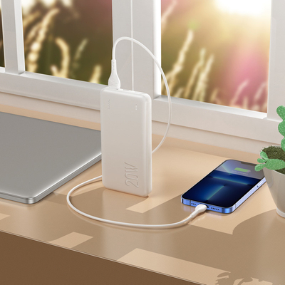 Regalo de oficina que debe tener Banco de energía de 10000mAh con pantalla de luz LED y carga rápida