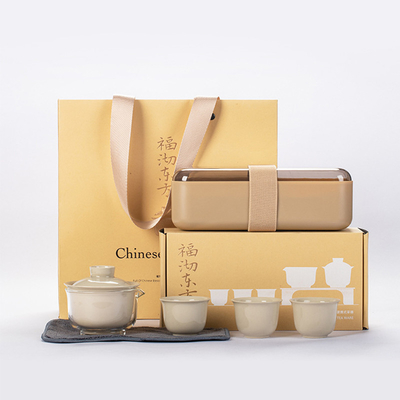 Experimenta la artesanía del juego de té oriental de Fuzhou perfecto para otras actividades