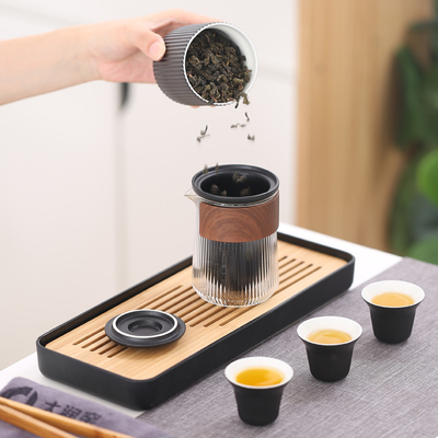 Experimenta la simplicidad de nuestro juego de té de estilo minimalista europeo para promociones