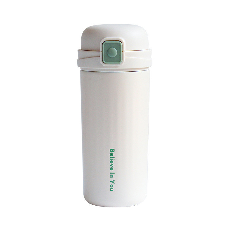 1 Impresión a color de alto valor estético Filtro de acero inoxidable Taza de té para regalos de &quot;gracias&quot;