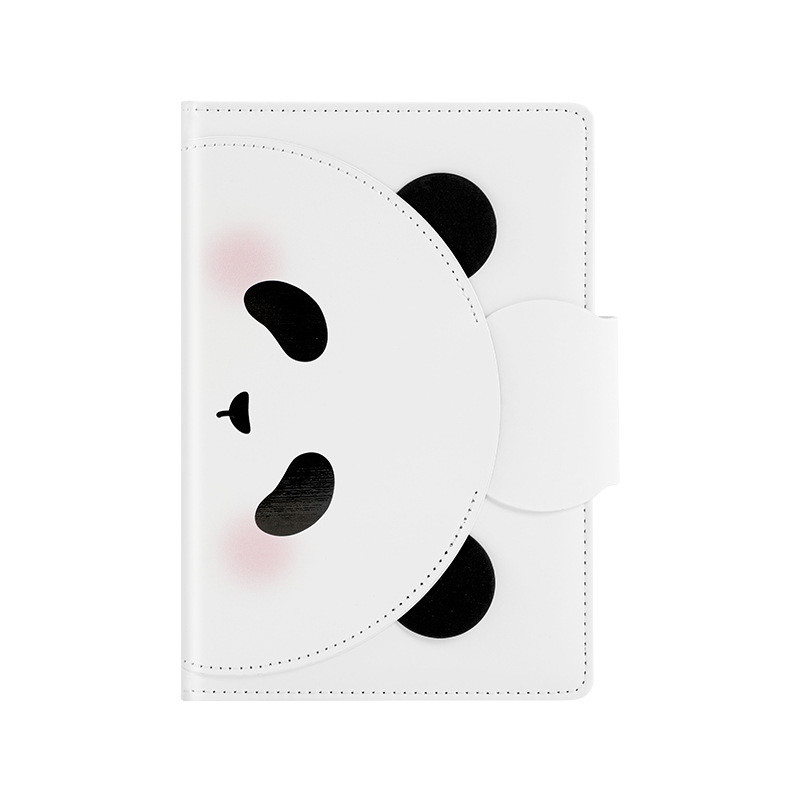 Encantador cuaderno de libros de dibujos animados de Panda. Perfecto para la ocasión del año.