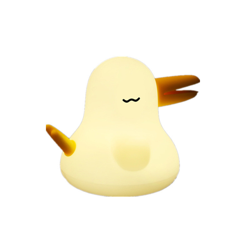 Qiyi Bird Lámpara de silicona de doble tono de luz de protección ocular Actividad nocturna de luz con regalo de mano