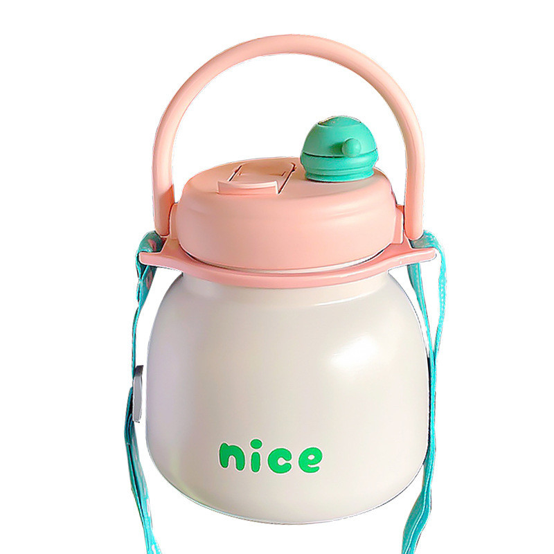 Taza aislada de alta estética y gran capacidad con mango 2 Impresión gráfica a color