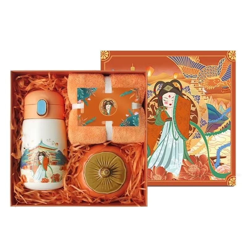 1 Impresión gráfica a color Características culturales Conjunto de regalos Logotipo personalizado Aceptado