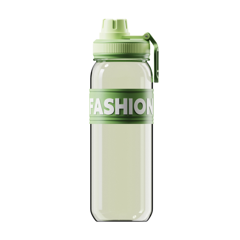Recomendado Taza de plástico de deportes de verano con gran capacidad e impresión gráfica a 1 color