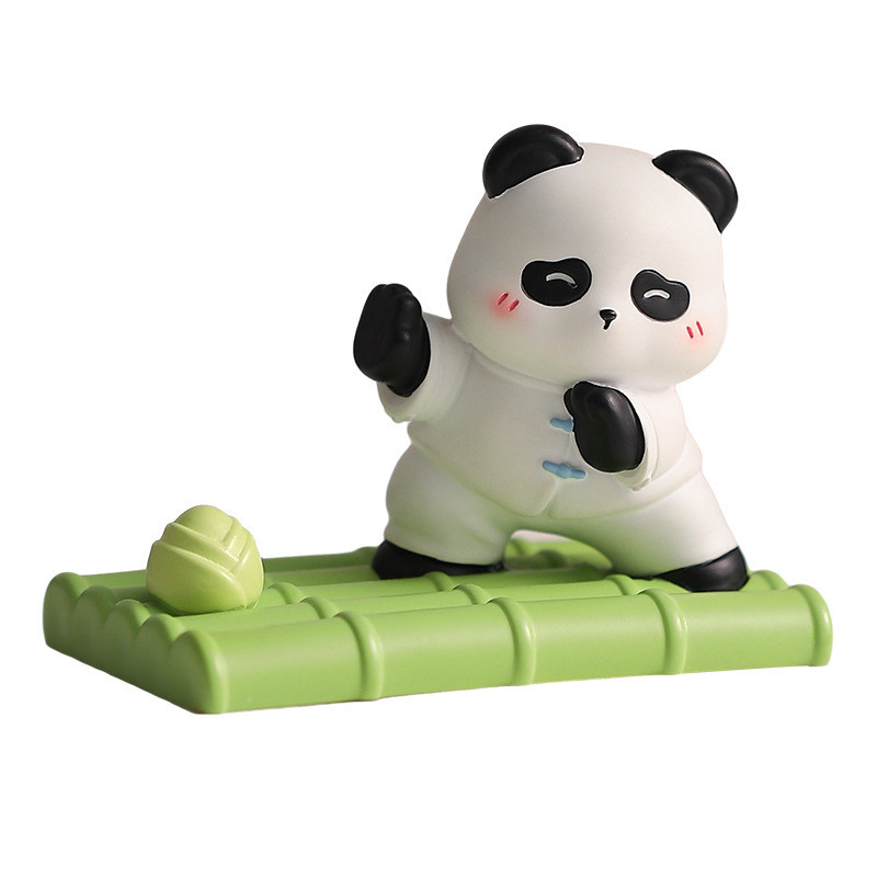 - Chic Kung Fu Panda soporte para teléfono móvil el regalo perfecto para el Festival de Barcos del Dragón