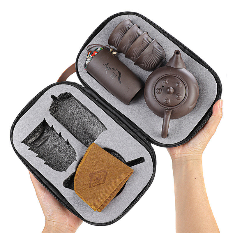 Compuesto de tazas para hacer té de viaje perfecto para actividades