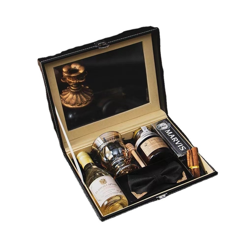 Caja de regalo de lujo ligero de gama alta 1 Impresión a color Agricultura Objetivo del usuario final Regalo masculino