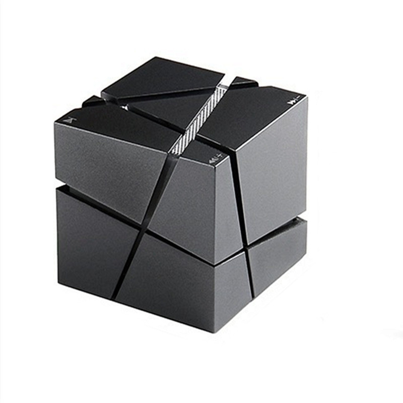 Cubo inalámbrico de Rubik altavoz Diseño colorido para relaciones de ex alumnos y reuniones de clase