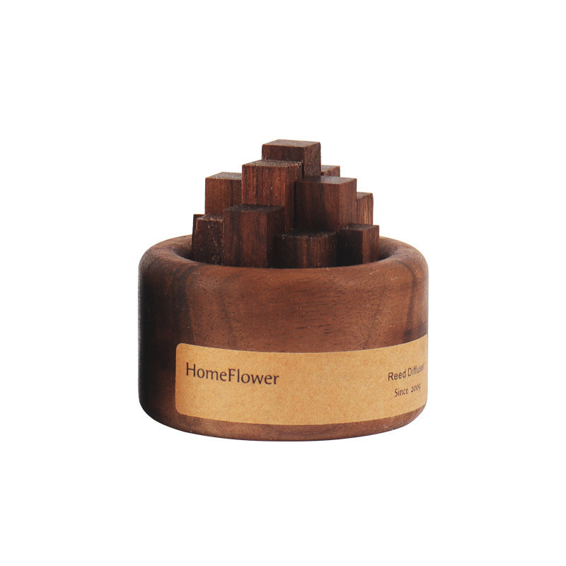 Aromaterapia personalizada Aceite esencial de madera de fragancia expandida con impresión a color