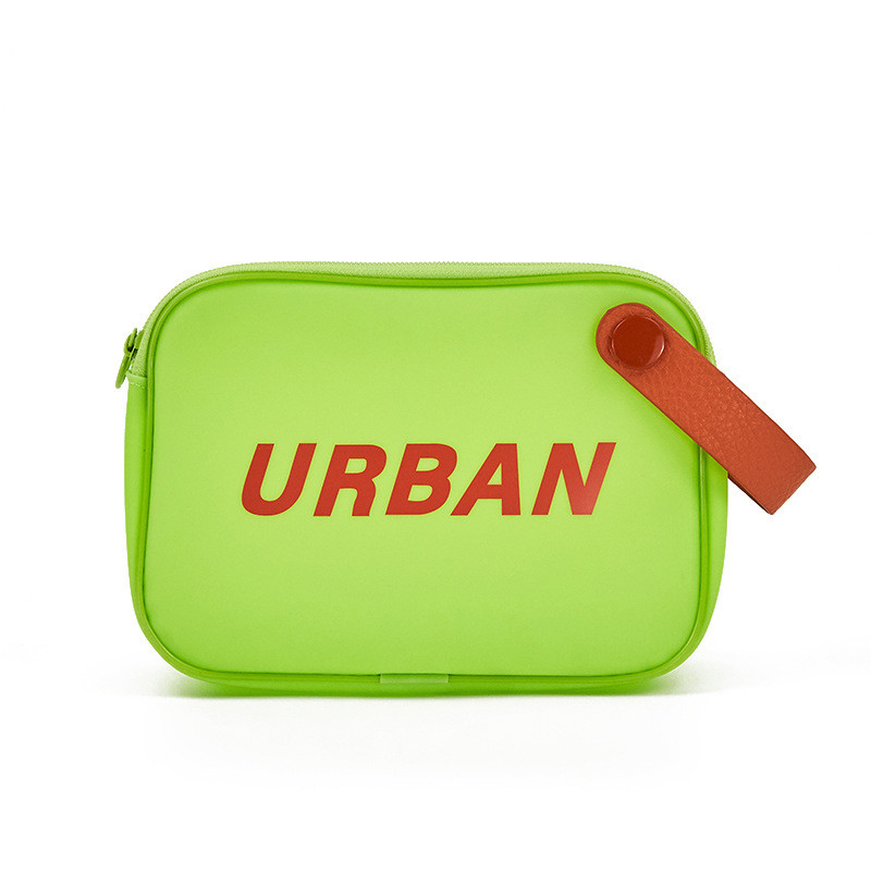 Bolso de lavado portátil de dulces de verano para viajes Bolso de almacenamiento de maquillaje a prueba de agua Logotipo del cliente