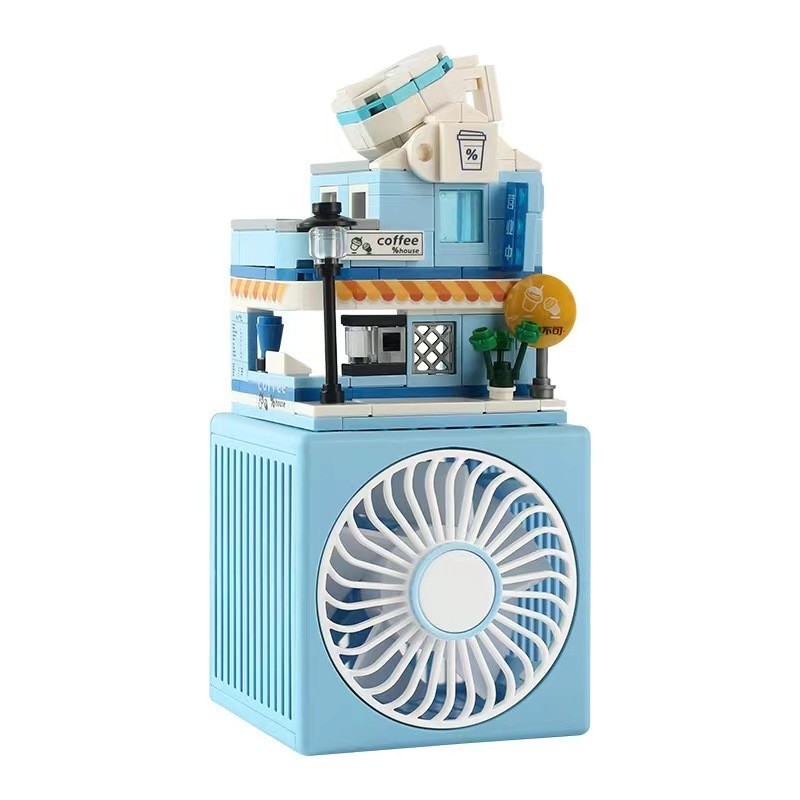 Impresión a color para gráficos 1 color masculino USB pequeño ventilador creativo ventilador de juguete para niños
