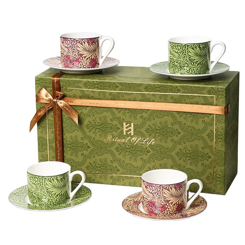 Un par de regalos Cerámica Diseño de taza de té Senso Taza de pareja Taza de agua de pareja con la mano Taza regalo