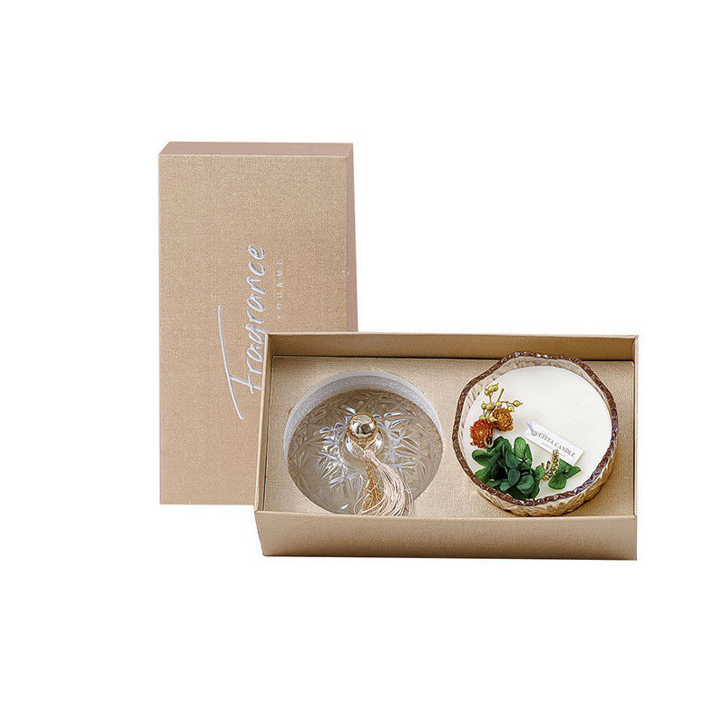 Conjunto de regalos de cumpleaños para mujeres de élite Regalos de mano y caja de aromaterapia Día de San Valentín