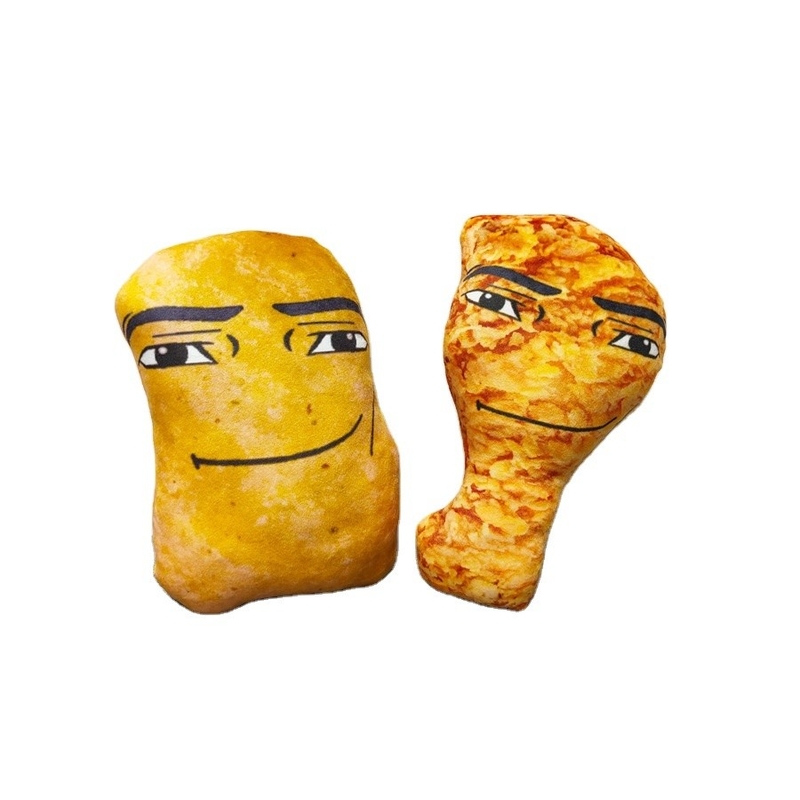 Otros Chicken Singing Bloque Chicken Leg Expression Pack juguete juego de peluche muñeco juguete para niños