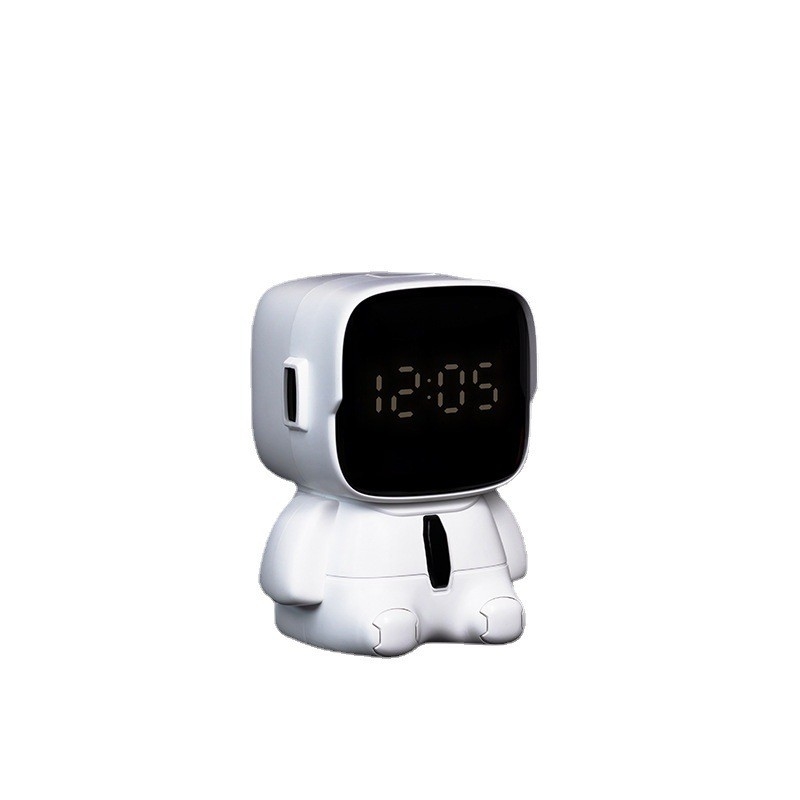 Impresión de gráficos a 2 colores Robot divertido y lindo USB Computadora de escritorio temporizador digital para empresa regalo