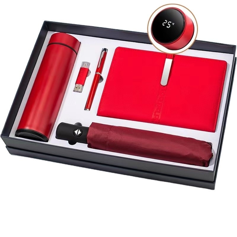 Set de regalos para compañeros de negocios de hoteles y resorts con diseño impreso de gráficos de 1 color