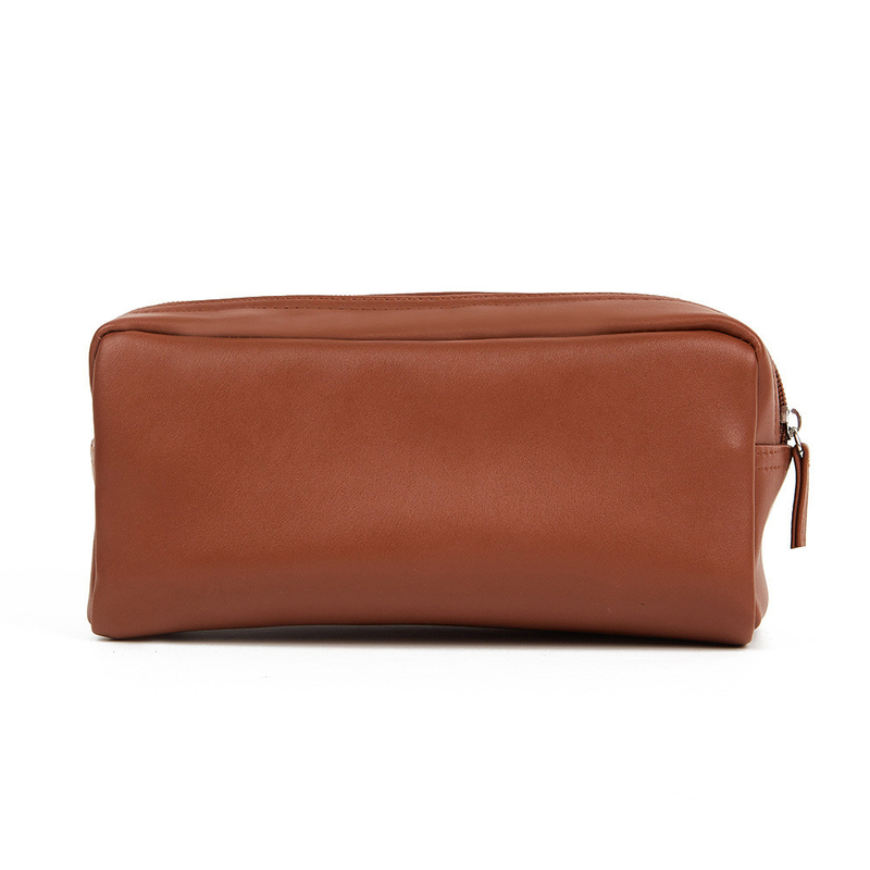 Productos de oficina de estilo minimalista Bolsa de almacenamiento cosmético con cremallera para compradores agrícolas
