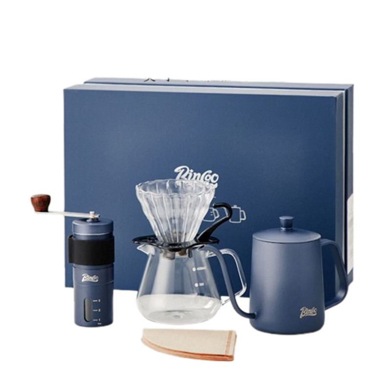 Set de café hecho a mano personalizado para negocios perfecto para eventos de caminata / carrera y principiantes