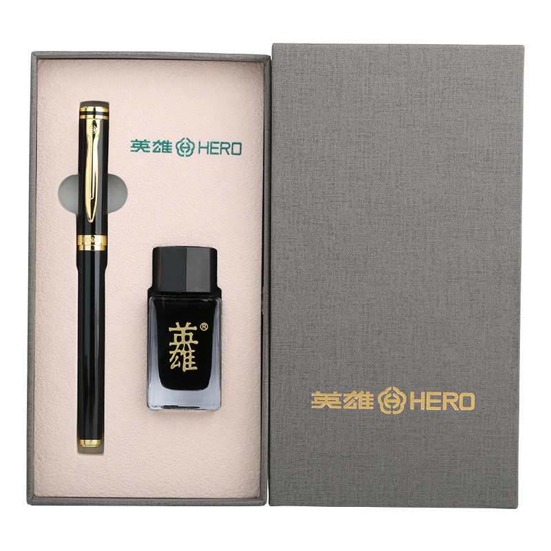Negocio Iridium Oro Set de bolígrafo regalo de entrada ideal para empleados para la iglesia y los regalos religiosos