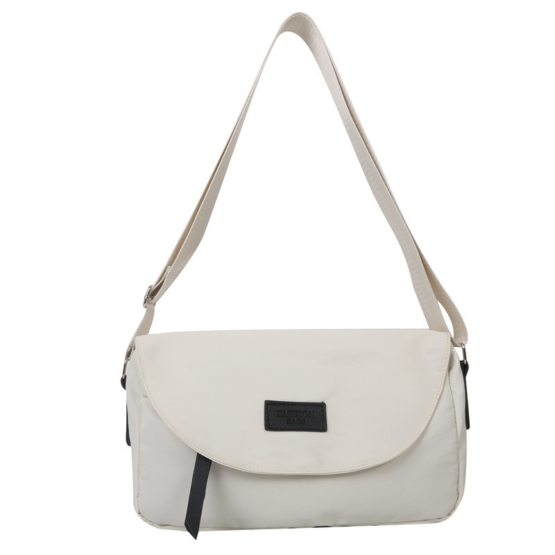 Logotipo del cliente Bolso de viajero de moda Color sólido Bolso de cuerpo cruzado sencillo Regalo para empleados