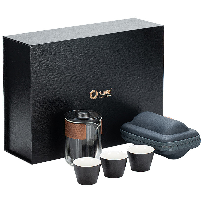 Técnicas de impresión para viajes modernos Conjunto de té en casa