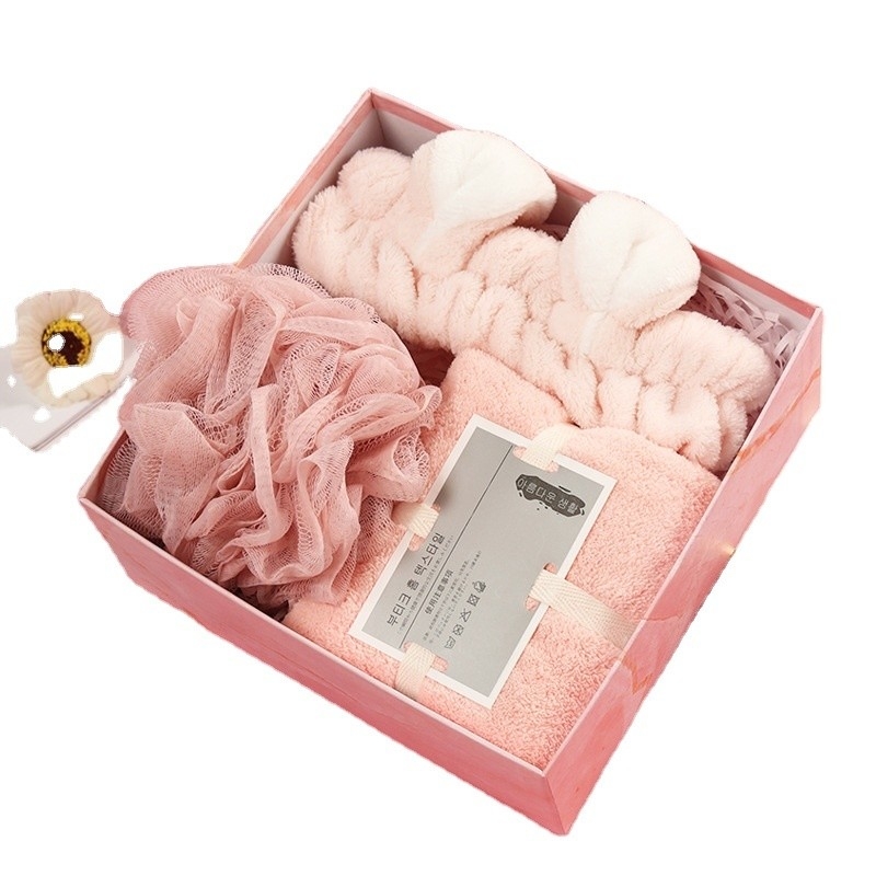 Regalo perfecto para los viajeros Toalla de oso absorvente de terciopelo de coral en colores personalizados