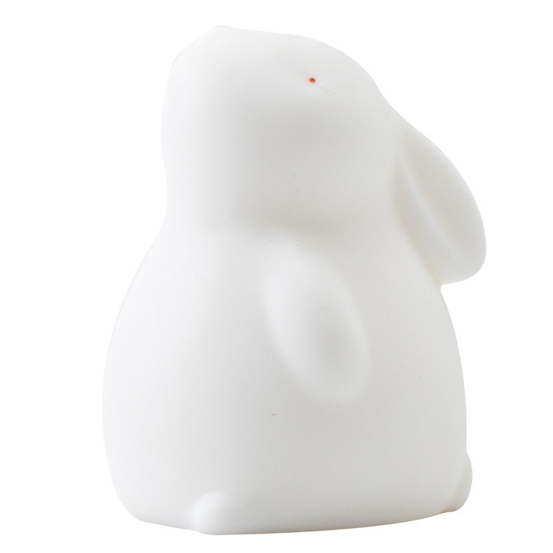 Ornamentación para mascotas para interiores Decoración cerámica de conejo de jade para regalos del festival de mediados de otoño