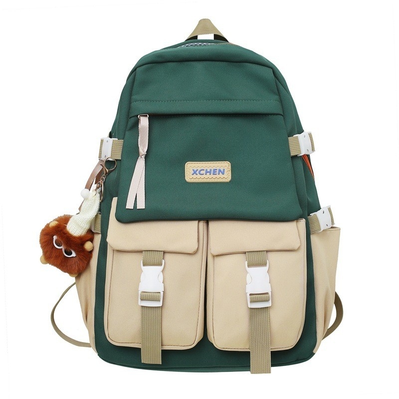 Tendencia de bloqueo de color Mochila de gran capacidad Regalo de novedad ideal para hoteles y resorts