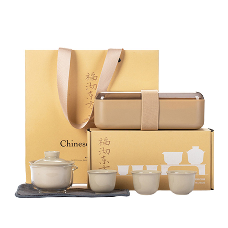 Experimenta la artesanía del juego de té oriental de Fuzhou perfecto para otras actividades