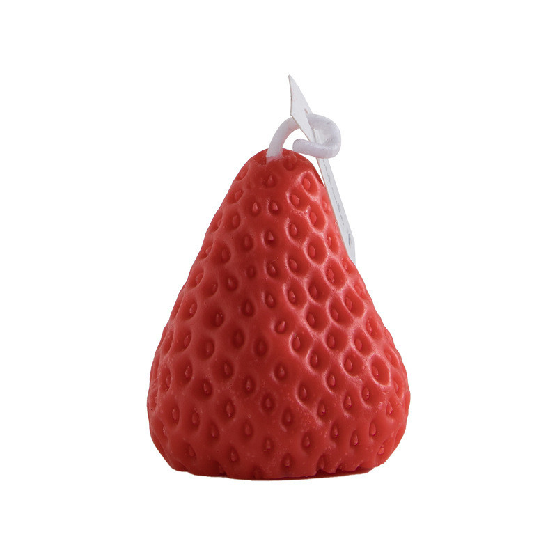 Agregue un toque de color a su escritorio con esta vela de aromaterapia de fresas personalizable