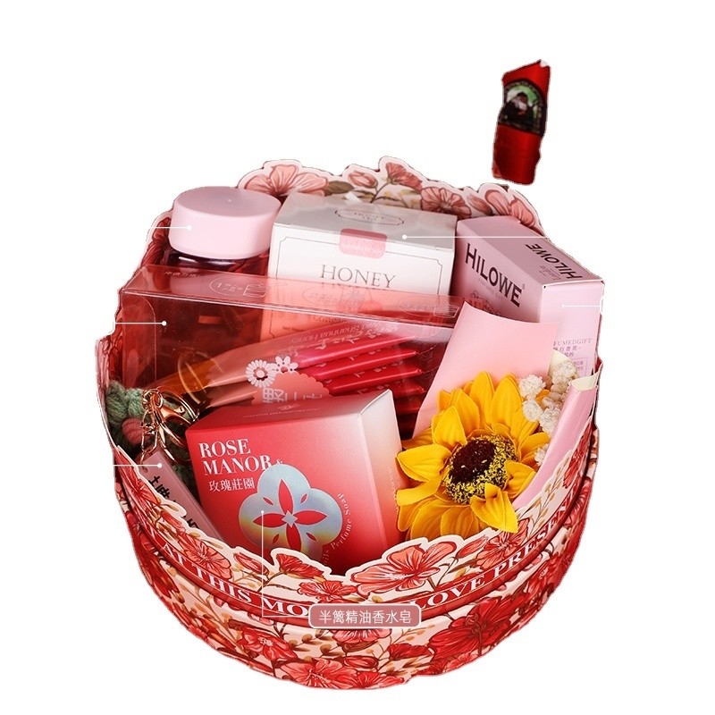 Regalo exclusivo para automóviles Blossom Sweetheart Rose Manor Set de recuerdos para el Día de la Madre